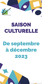 Couverture Saison culturelle – sept/déc 2023